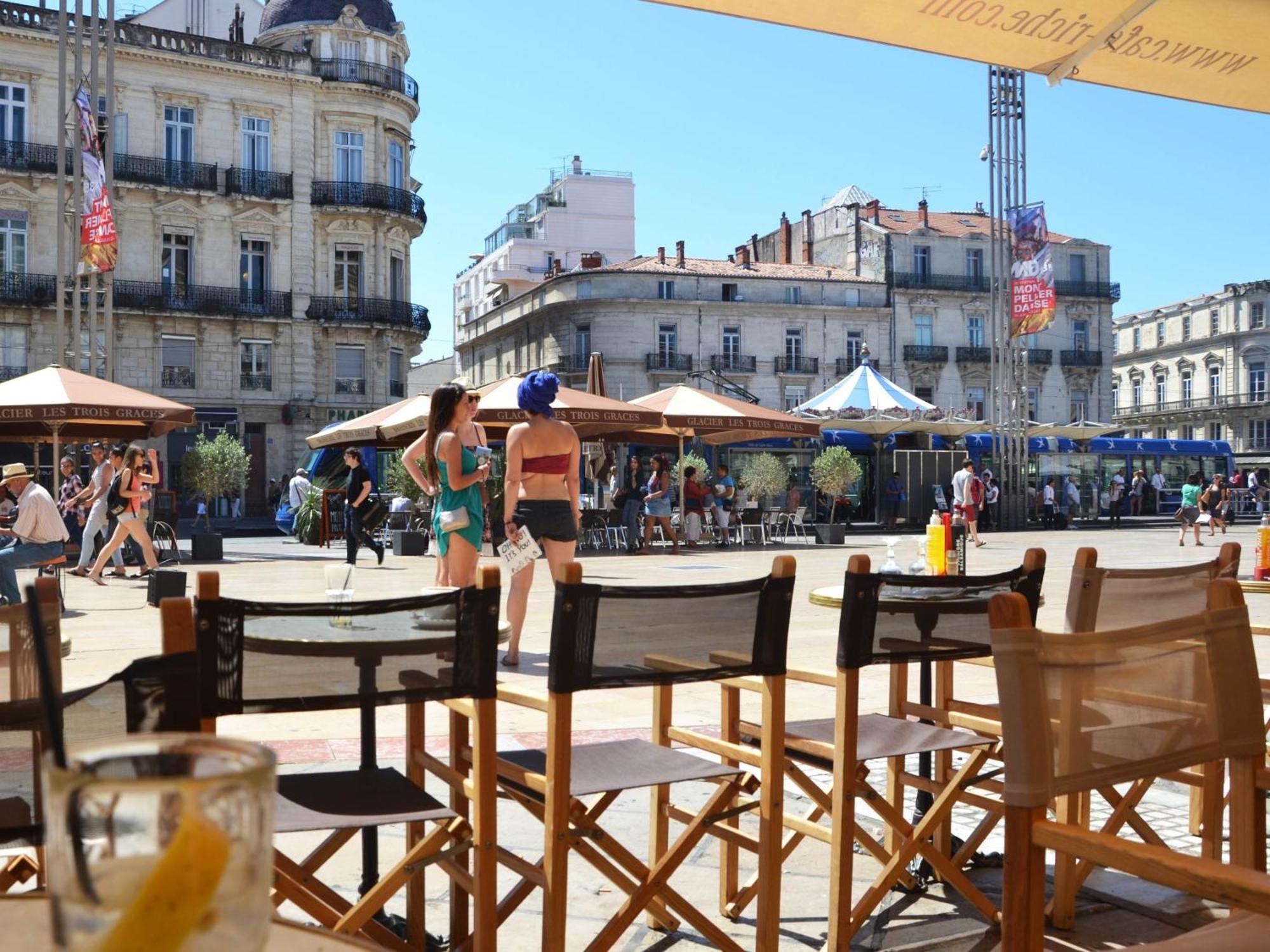 Rare Loft Vue Sur Les Toits - Suites Gaya Centre Historique Montpellier Eksteriør bilde
